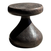 Pawn Brown - Stool, side table in the shape of a brown pawn.