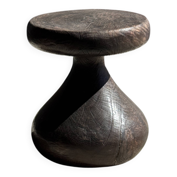 Pawn Brown - Stool, side table in the shape of a brown pawn.