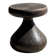 Pawn Brown - Stool, side table in the shape of a brown pawn.