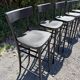 Suite de 6 tabourets de bar