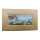 Petit tableau huile sur bois paysage toscan