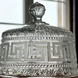 Art deco crystal bell