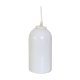 Suspension tube in white opaline, 60s