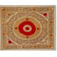 Vintage Turkish hand-knotted rug 127x150 cm