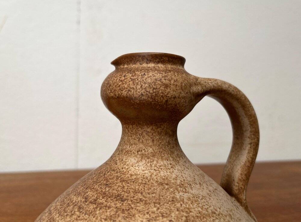 Carafe vase from the German studio of the mid-century by Petra Pottery, 1960s.