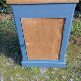 Vintage oak bedside table