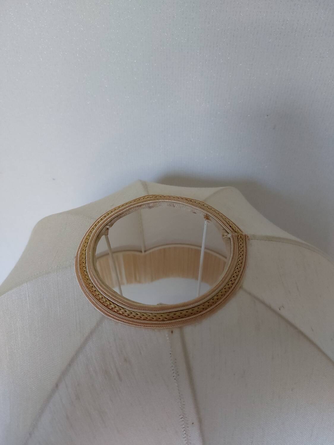 Lampe cristal taillé à la main et marbre blanc 57 cm