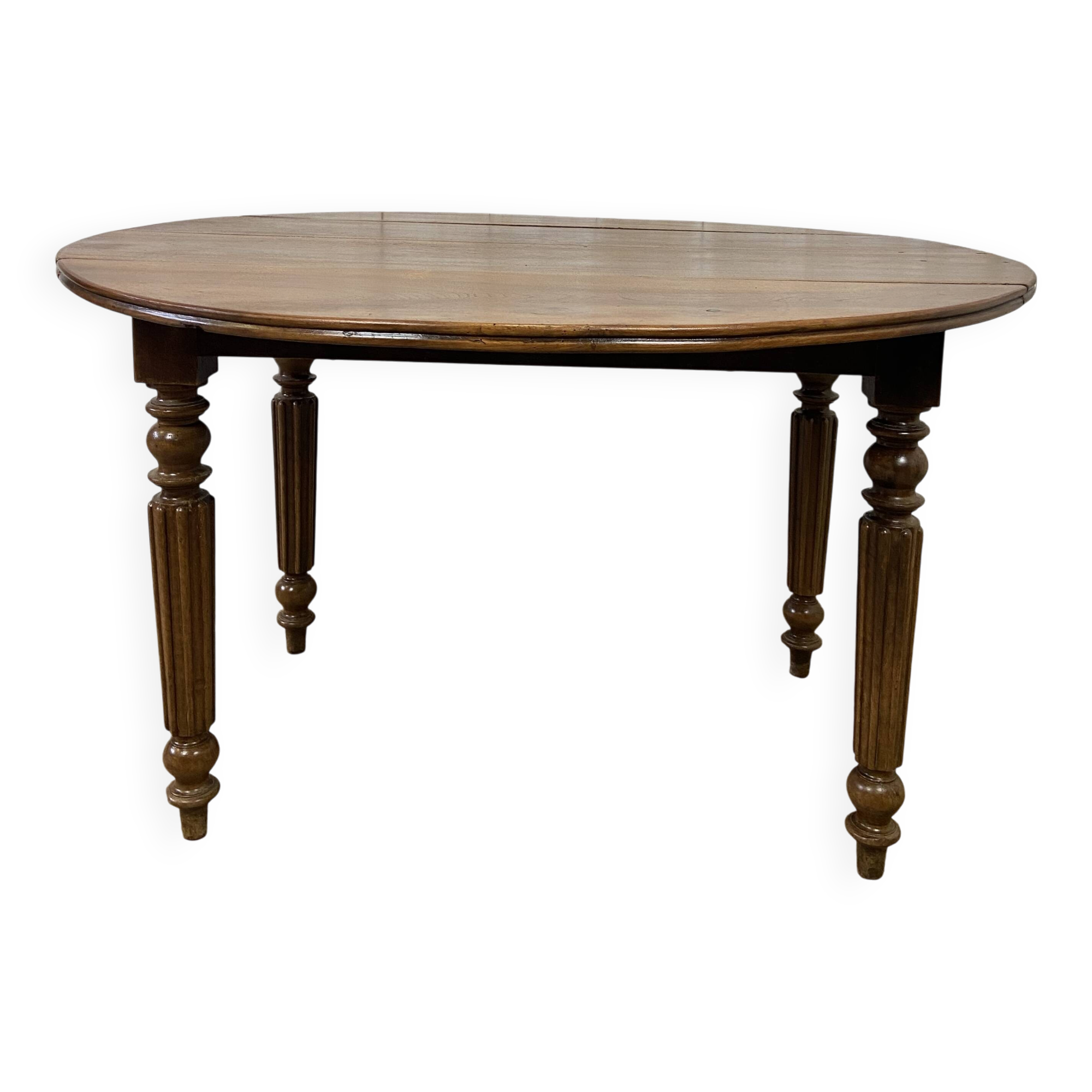 Table campagnarde à rabats