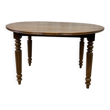 Table campagnarde à rabats