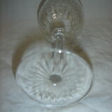 8 glasses Saint Louis, Lorraine, model Vendôme 12.5 cm