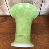 Ancien vase kaiser céramique verte made in germany vintage #a916