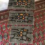 Vintage pull out tables