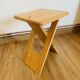 Tabouret pliant en pin massif par Adrian Reed