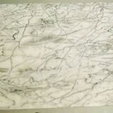 Marble bistro table 4 place settings