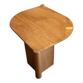 Vintage Italian coffee table in travertine - 1980s