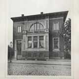 Illustration architecture Berlin 19th Villa Rauchstrasse