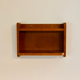 Vintage 1960s light wood wall exterior