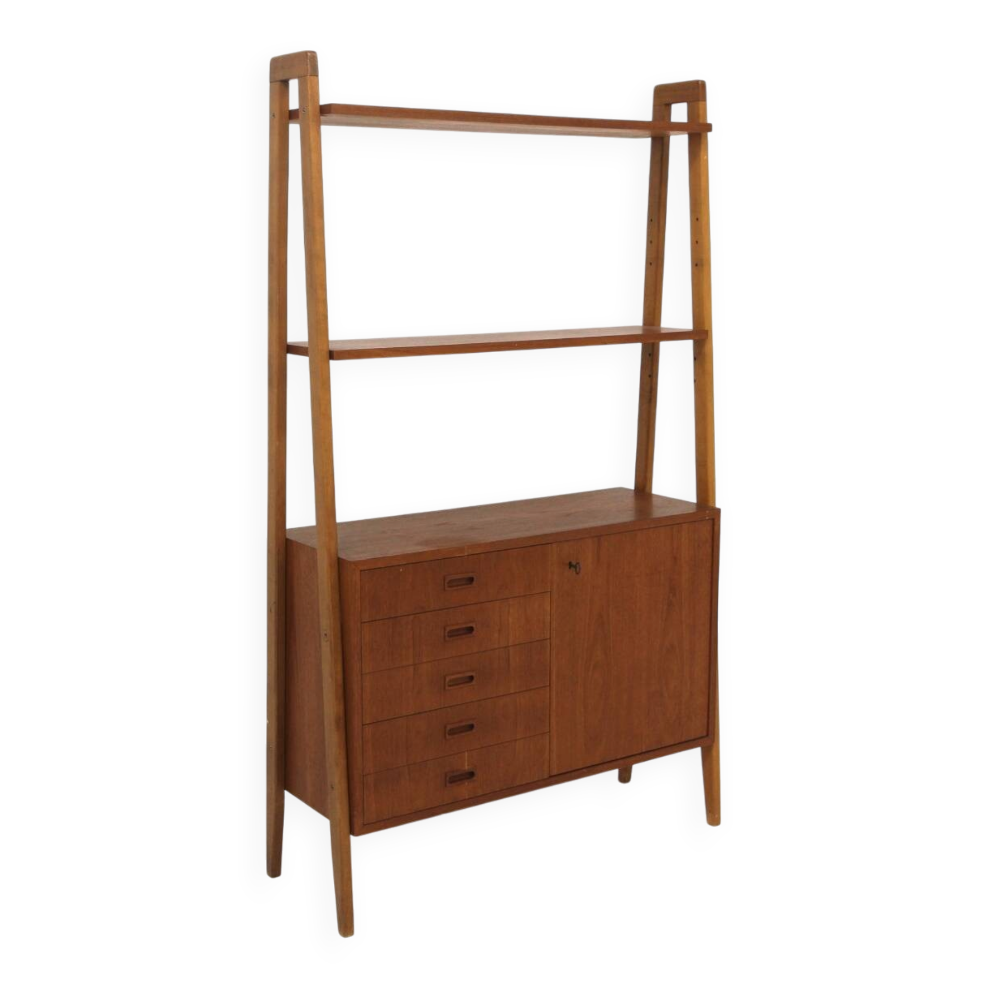 Bibliothèque scandinave "Tema" en teck, Möbel-Ikea ,Suède, 1960