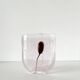 Bubble glass vase Kosta Boda Sweden 1980