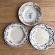 3 old crockery dishes, manufactures of St Amand, Emile Bourgeois and HB& Cie