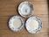 3 old crockery dishes, manufactures of St Amand, Emile Bourgeois and HB& Cie