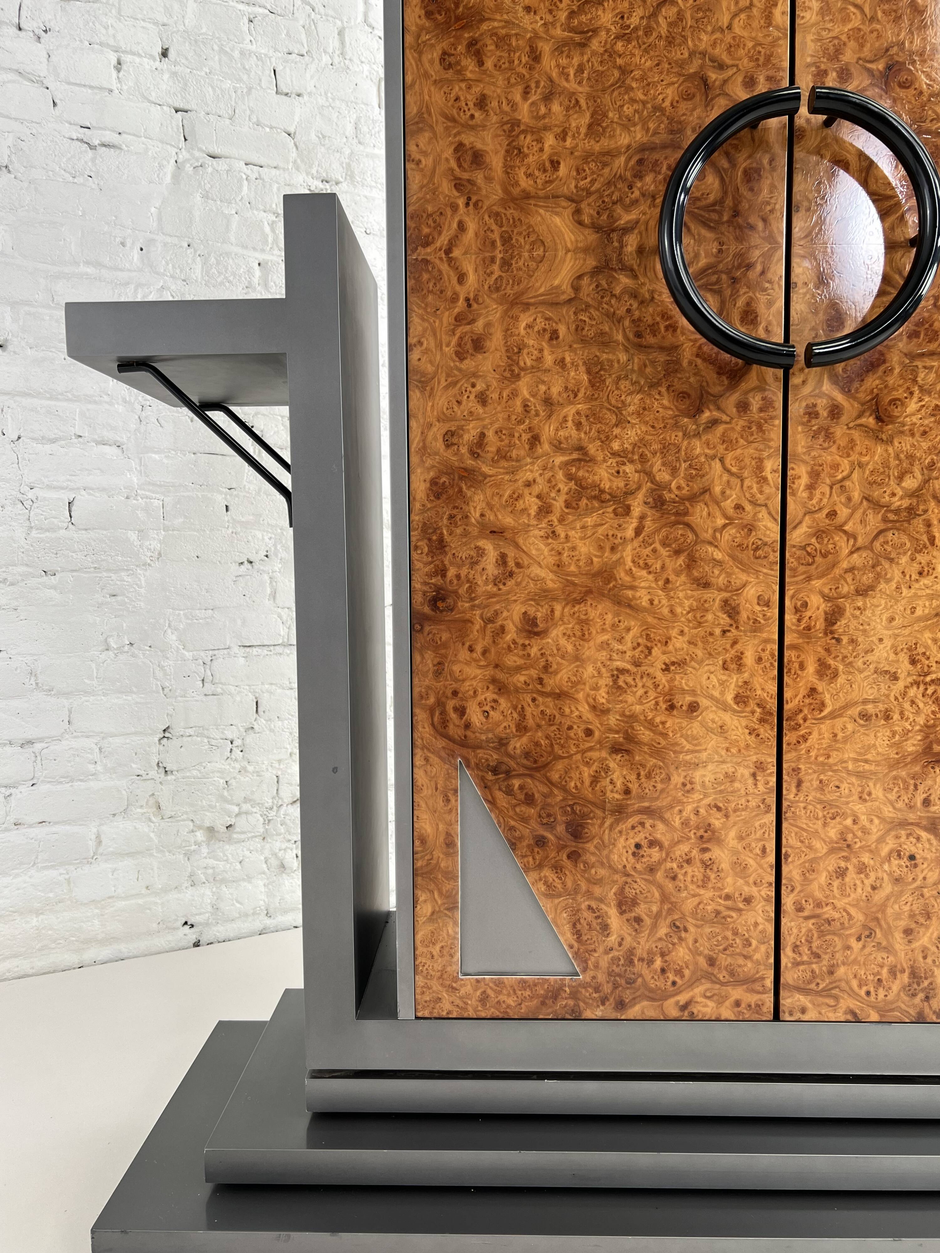 Memphis style 80s storage cabinet