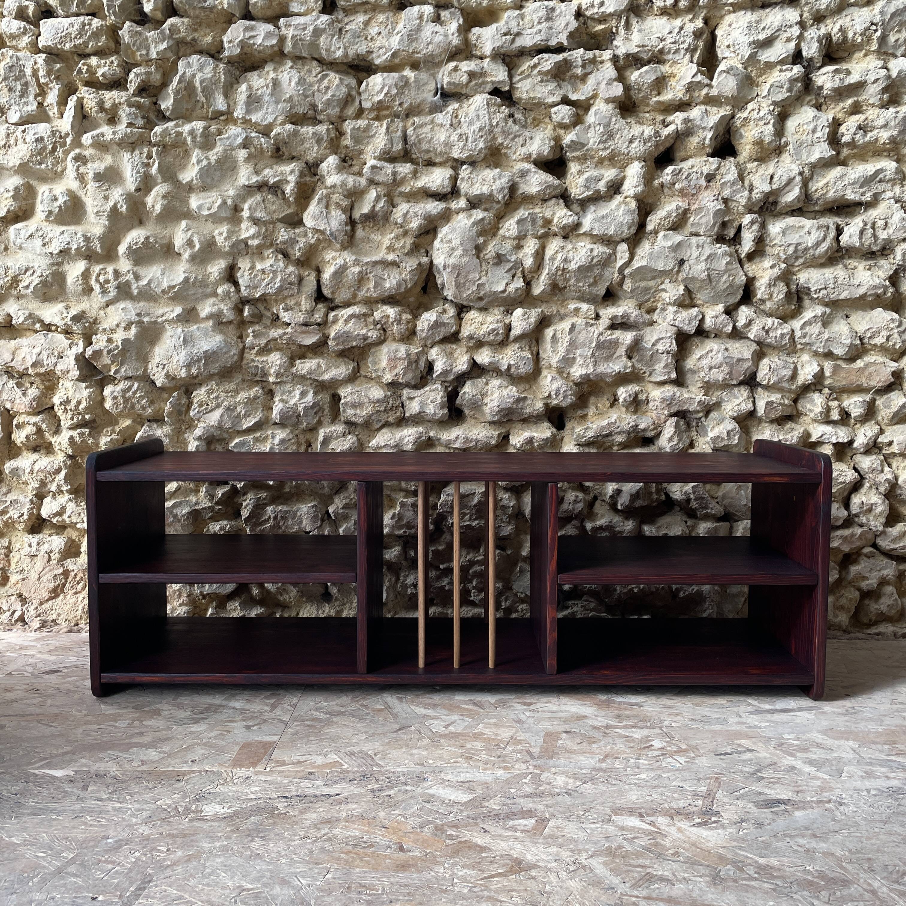 TV / Hi-Fi unit Habitat 90s – vinyl storage