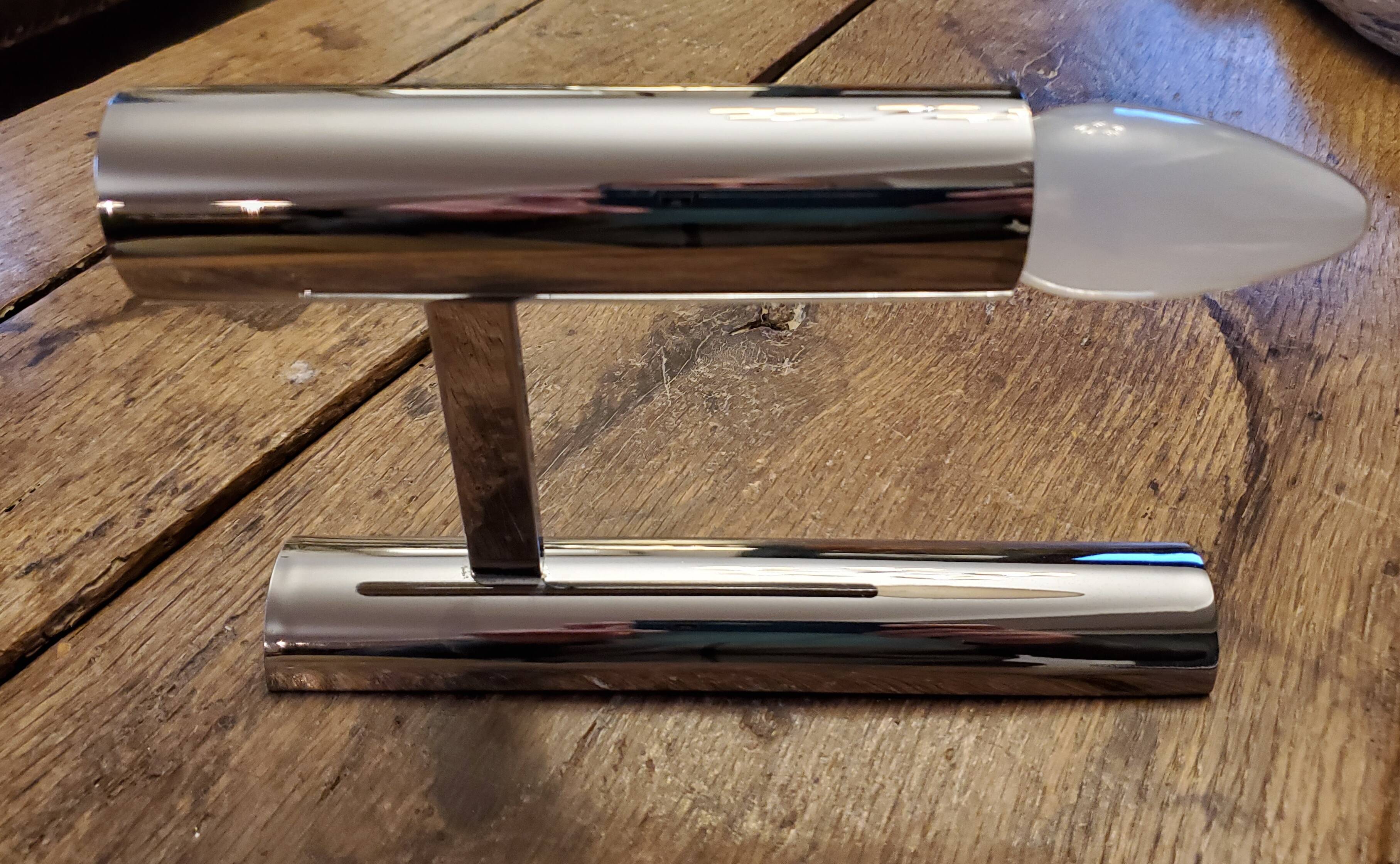 70's chrome wall light