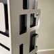 Openwork steel umbrella stand 70s