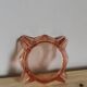 Vintage molded glass ashtray France