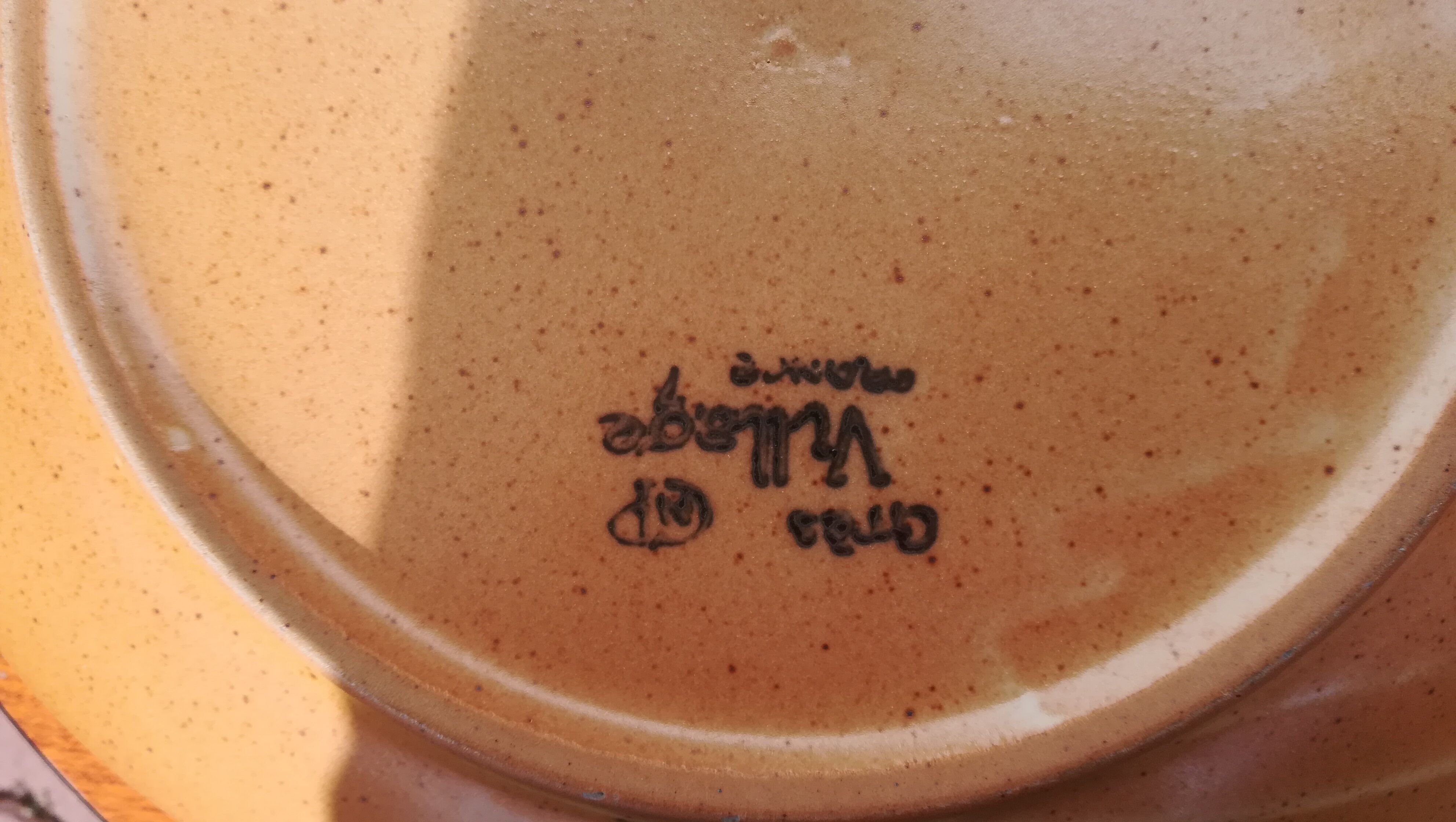 4 plates GNP Grès Village France