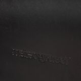 Pair of Matteo Grassi MG5 chairs in black leather and chrome