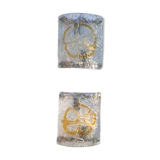 Pair of vintage sconces in Murano