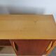 Mid-century design sliding door sideboard