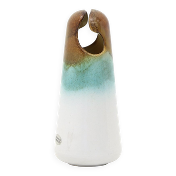 Glazed ceramic vase by Avobin, 1970s
