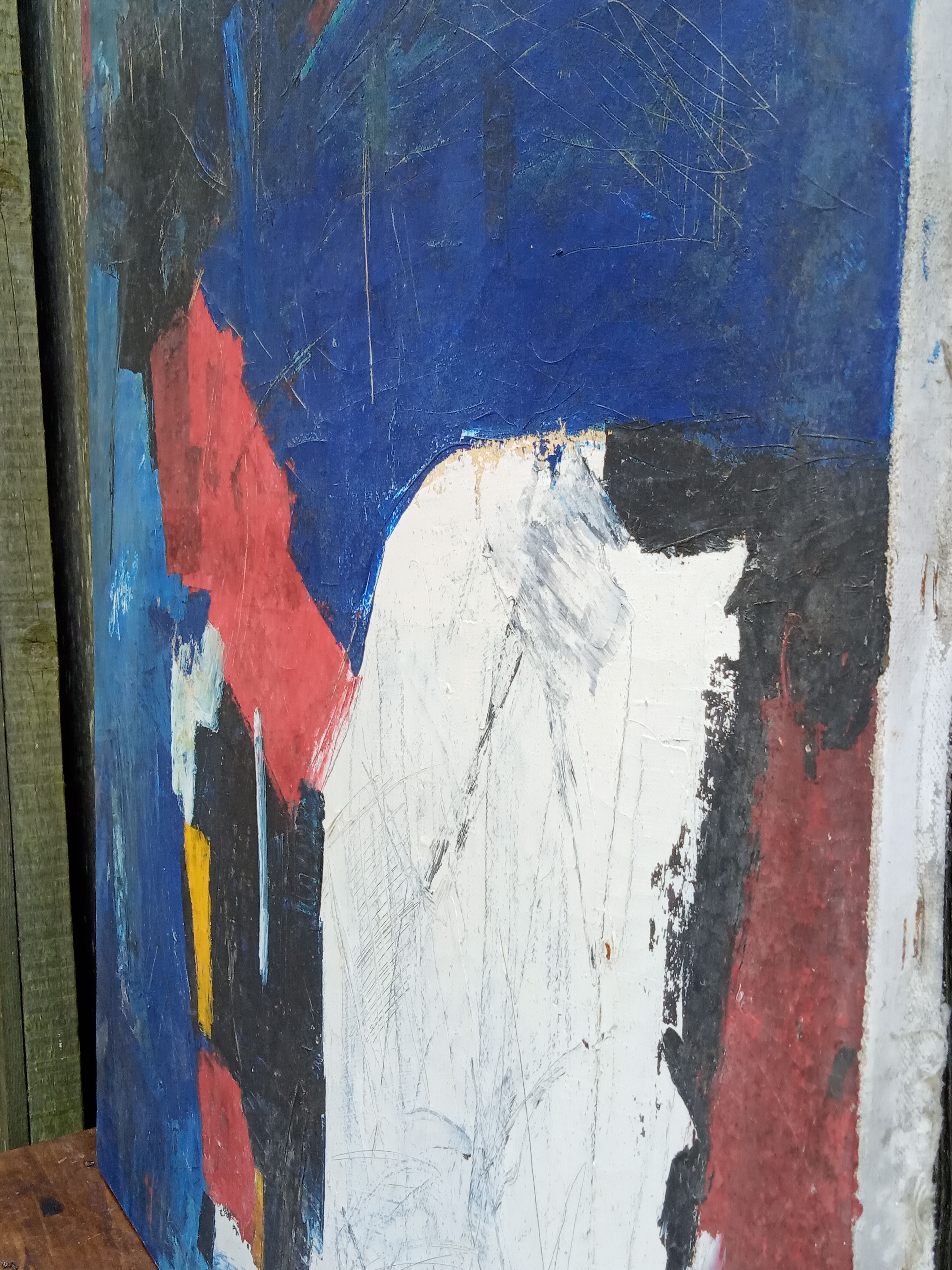 Abstract painting on canvas 65×81 cm