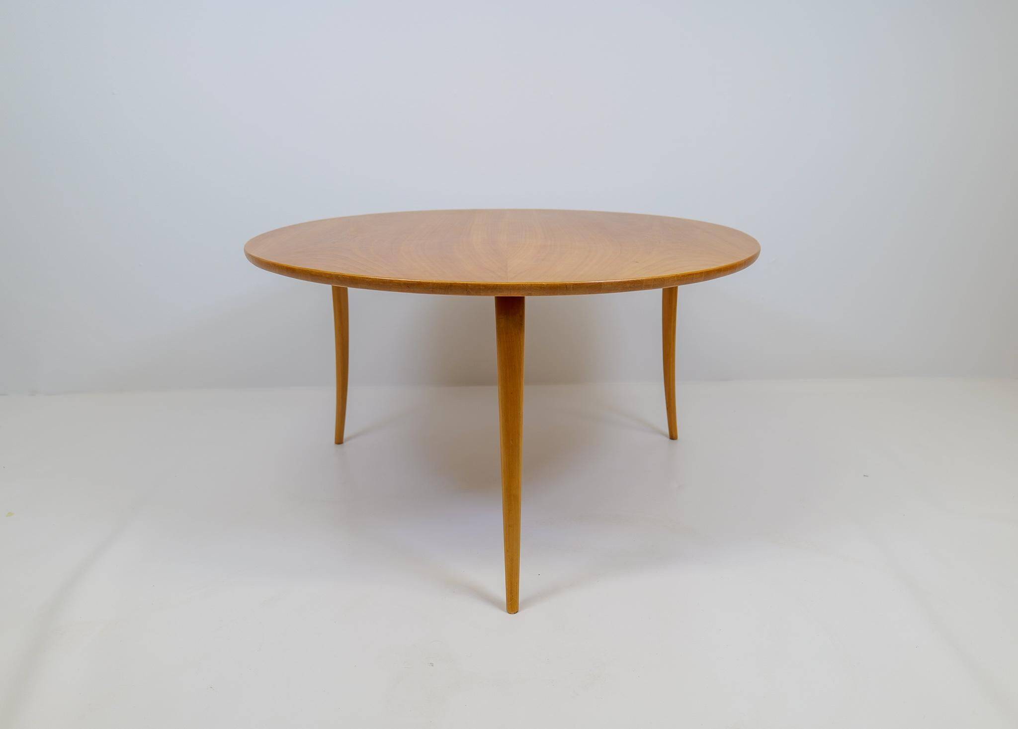Large 'Annika' coffee table by Bruno Mathsson, early Swedish Grace from the 1930s.