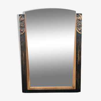 Beveled Art Deco mirror