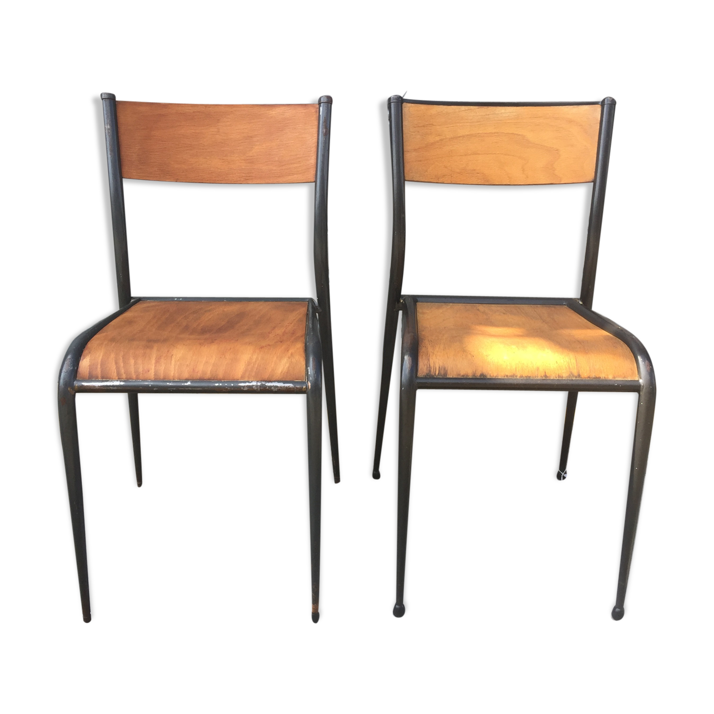 Pair of chairs Mullca 50s