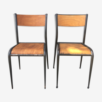 Pair of chairs Mullca 50s