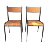 Pair of chairs Mullca 50s
