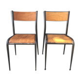 Pair of chairs Mullca 50s