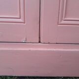 Paire Portes h264xl99,5 placard et leur cadre anciennes