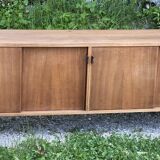Buffet enfilade KNOLL International à 4 portes Coulissantes Design 1950