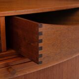 Danish corner cabinet by Johannes Andersen for Uldum Møbelfabrik, Denmark, 1960s