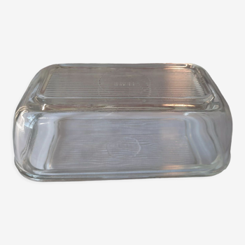 Beurrier en verre transparent de chez lever