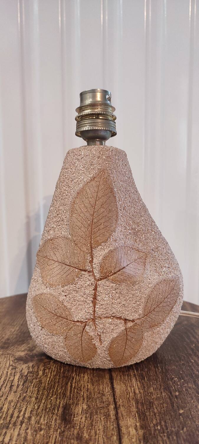 “Herbier” Lamp Base from the 70s (Hérault)