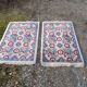 Pair of Persian Afir wool rugs hand knotted