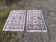 Pair of Persian Afir wool rugs hand knotted