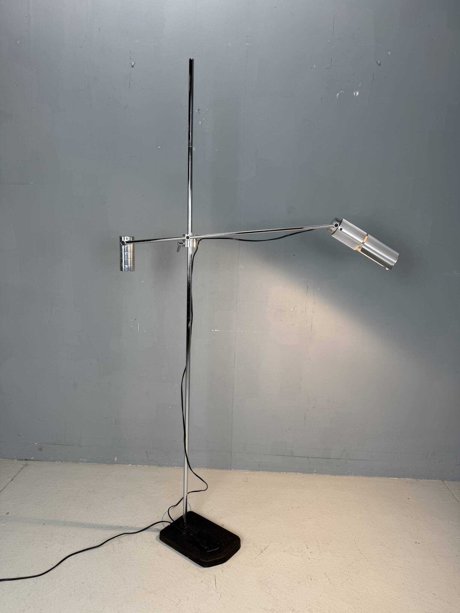 Haloprofil 8008 floor lamp by Viktor Frauenknecht for Swiss Lamps, 1970s